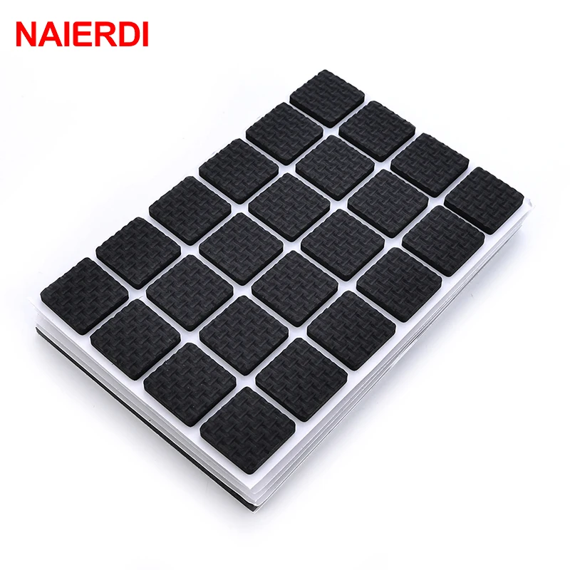 NAIERDI Anti Slip Mat Self Adhesive Furniture Pads Feet Rug Felt Pads Bumper Damper For Chair Table Protector Hardware-1