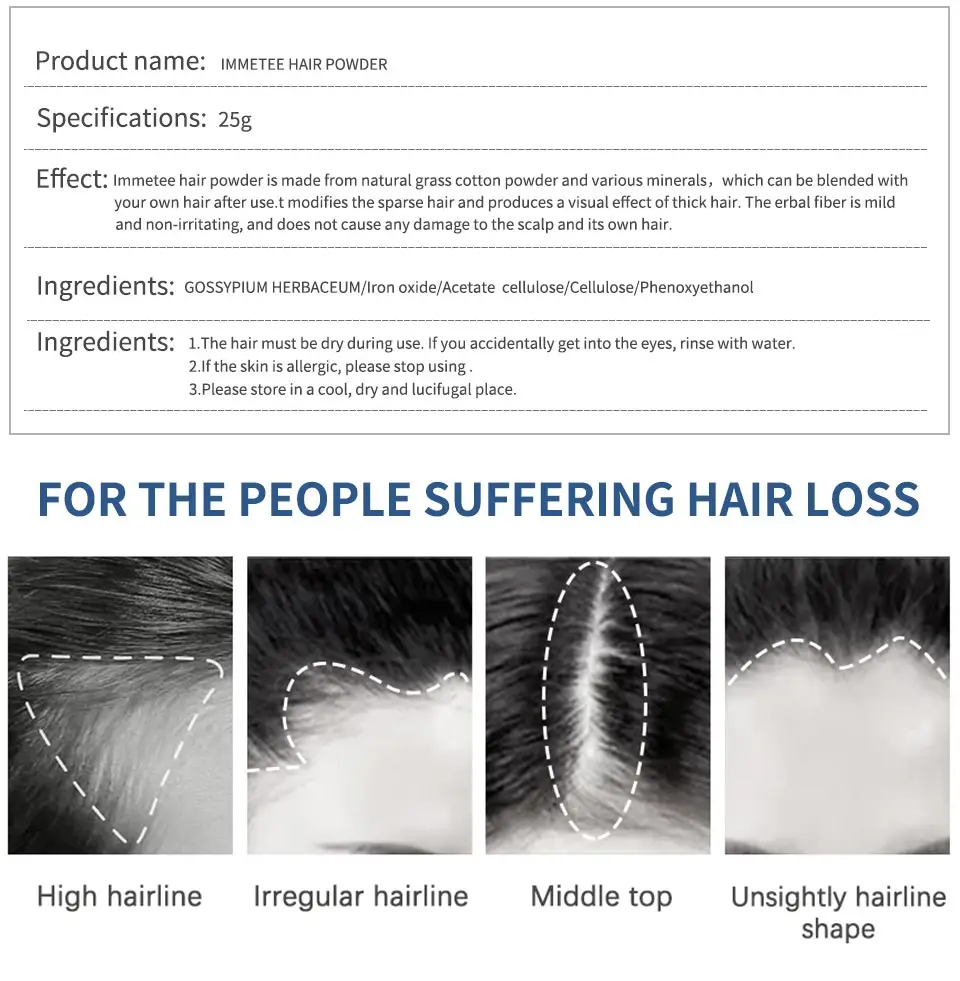 Волосы строительные волокна спрей продукты против выпадения волос кератин загуститель линия волос порошок лечение рост волос спрей консилер волокно