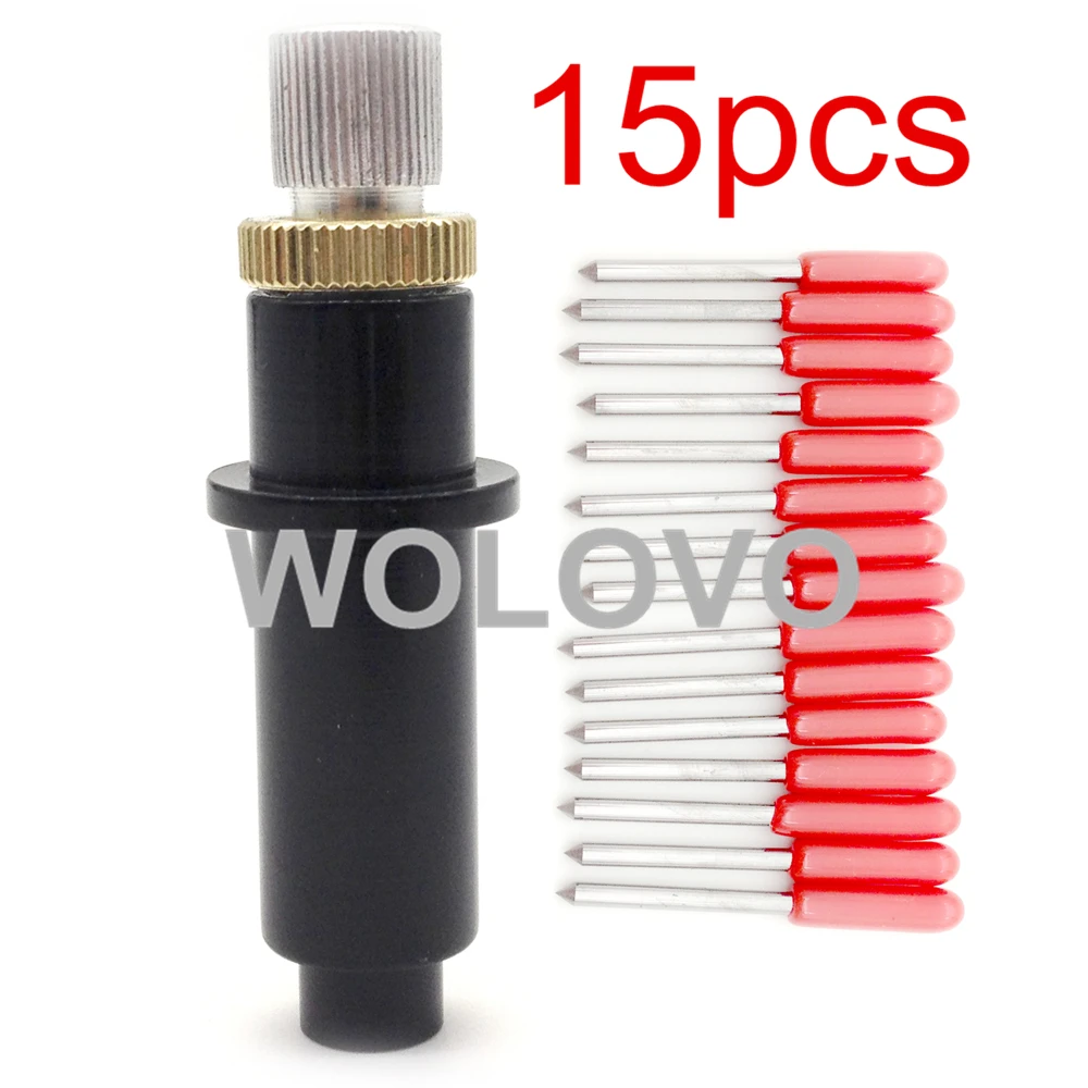 

45 degree vinyl cutter plotter MIMAKI blades 15pcs+ MIMAKI Blade holder Cutter housing