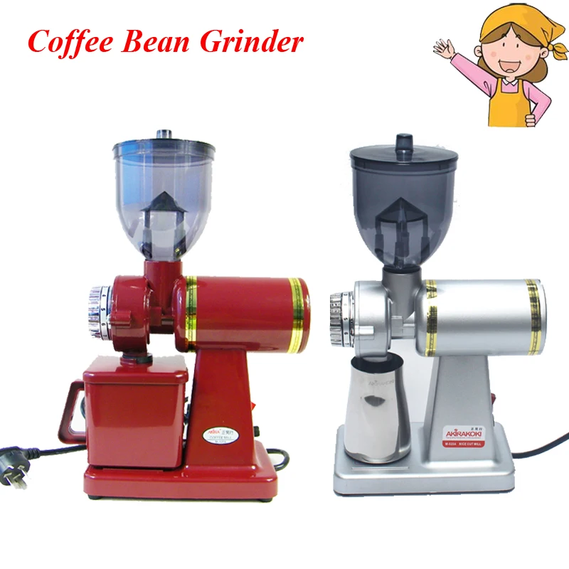 

1pc Coffee Grinder Electric Half Pound Coffee Beans Mill Grinding Machine Bean Grinder in Color Black/Silver/Red M520-A