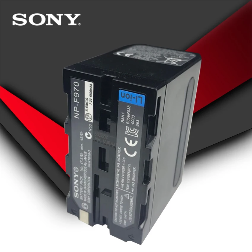 1 шт./лот sony NP-F970 NP F970 NPF970 Батарея F930 F950 F960 F770 F570 CCD-RV100 TRV58 DCR-TRV110K RV100 TRV58