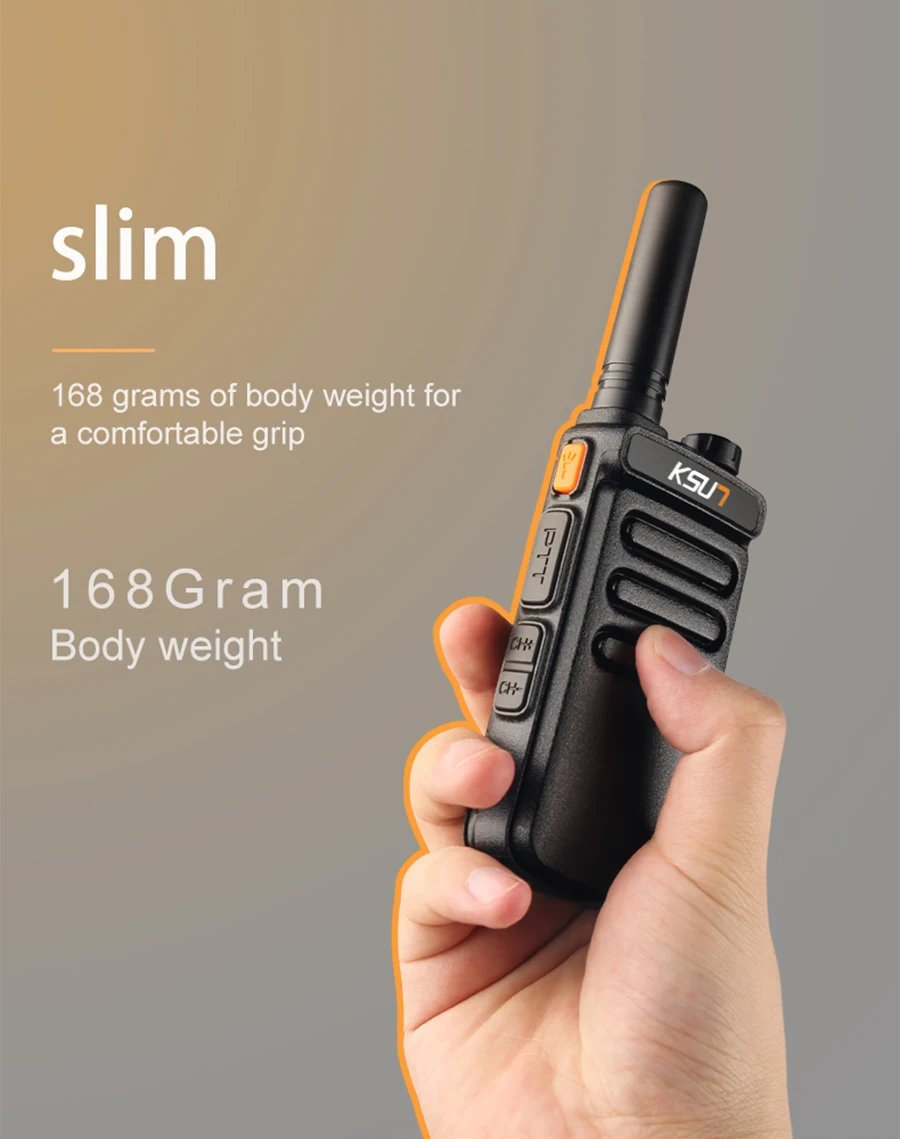 KSUN KSX65 портативный высококачественный Небьющийся Vhf Walkie Talkie цифровой двухстороннее радио