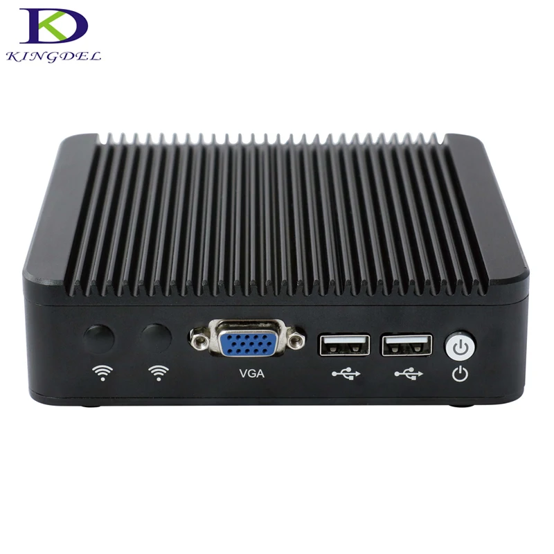 Fanless pc mini computer Intel Celeron J1900 Quad Core with RAM SSD Intel HD Graphics 4
