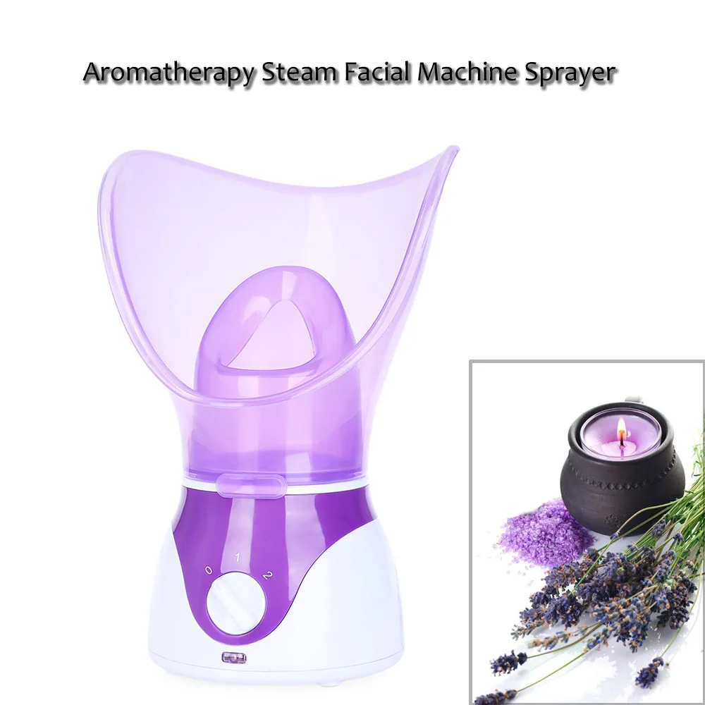  Facial Face Steamer Deep Cleanser Mist Steam Sprayer Spa Skin Vaporizer Promote Blood Circulation N