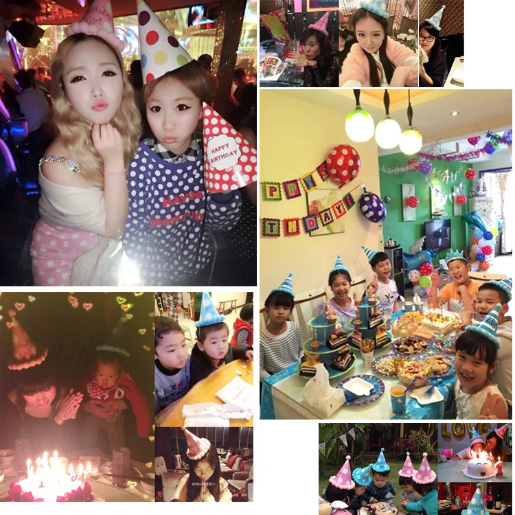 FANLUS 7inch colorful dots wave point disposable paper plates party tray Valentine Birthday Wedding Tableware cake barbecue (43)
