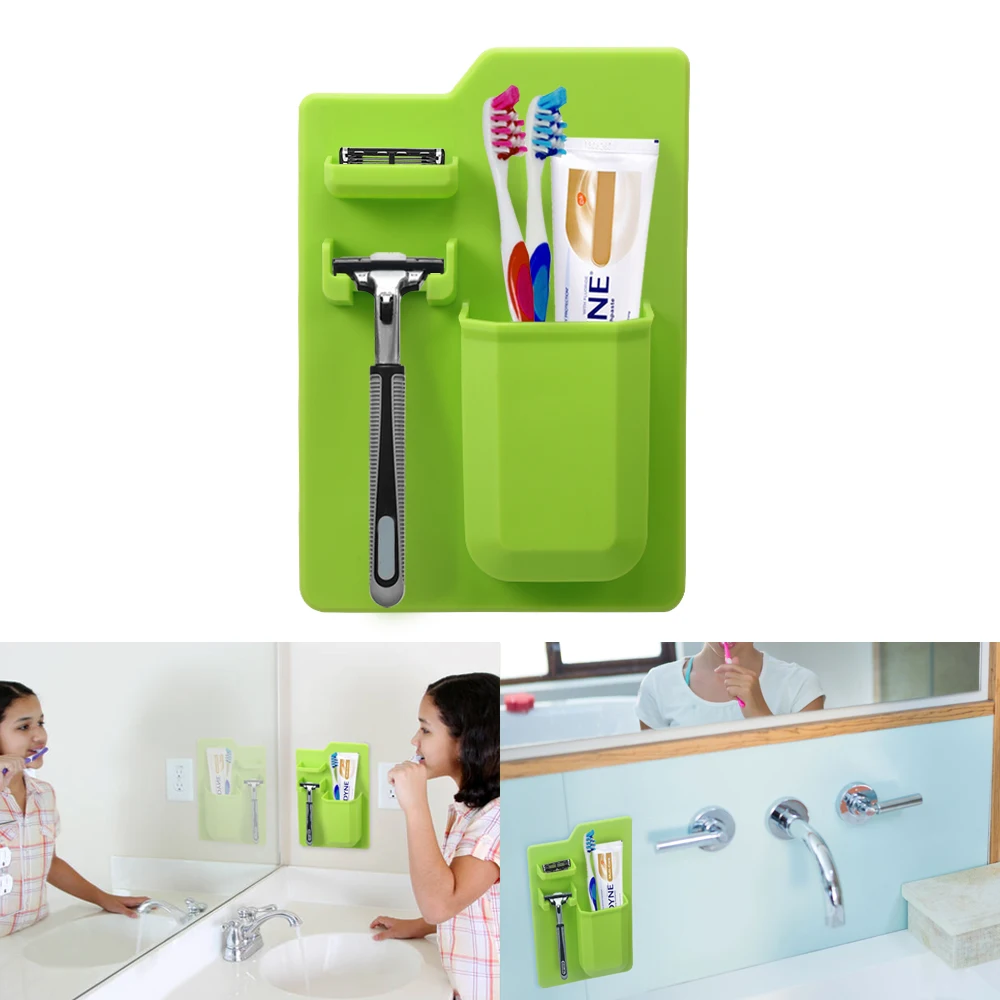 Buy Silicone Toothbrush Holder Bathroom Product Home Organizer Mighty