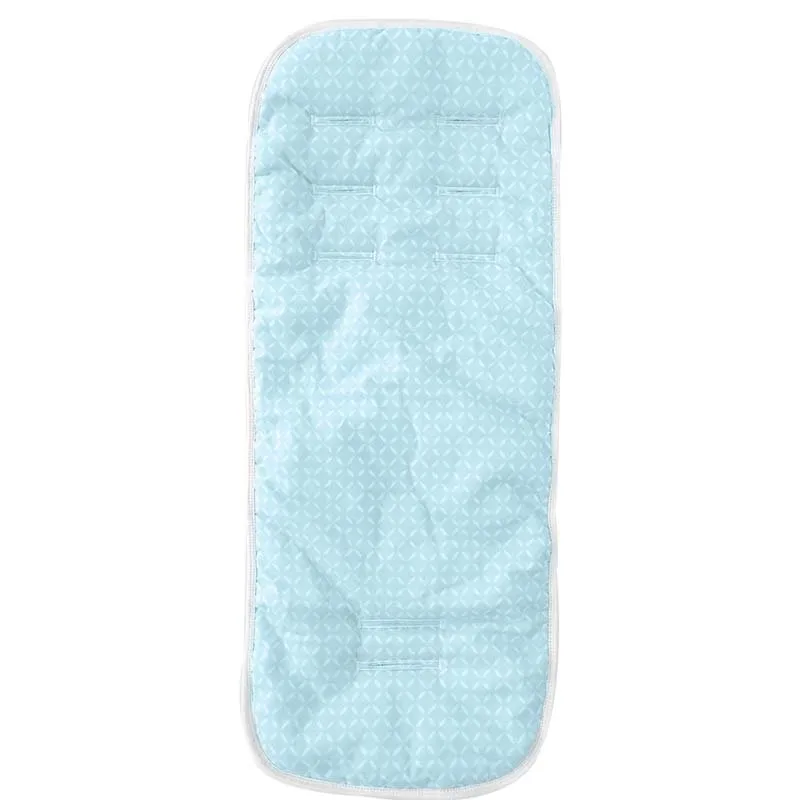 Blue four angle geom Детские Пеленки из хлопка с подушечкой, Детские коляски, пеленки на Автокресло для детей, Коврик Водонепроницаемый, Подушки Детские коляски, Аксессуары для колясок - Цвет: Blue four angle geom