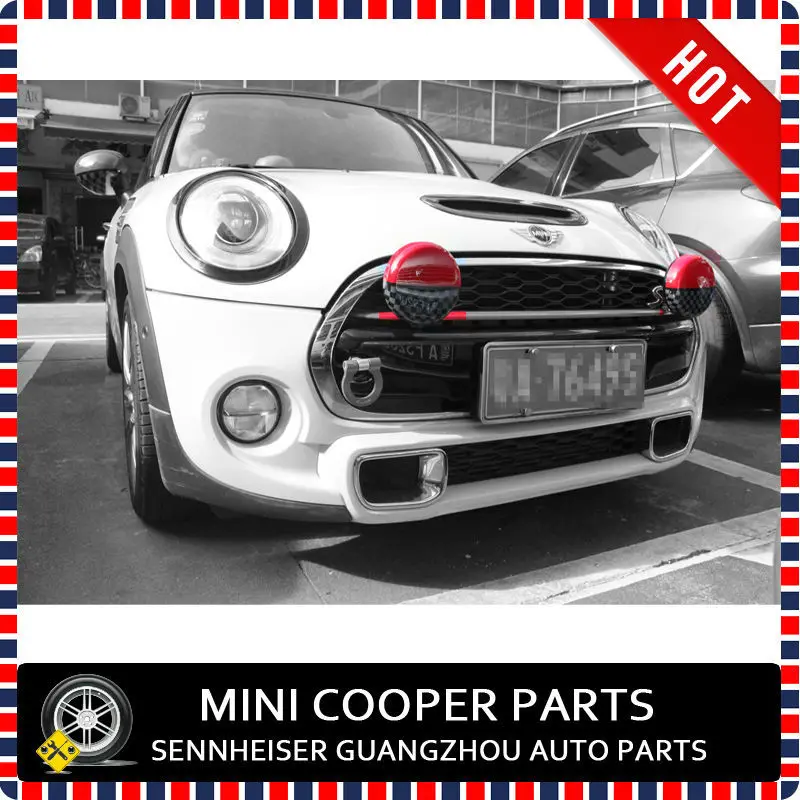 Фирменная Новинка пятна/противотуманных фар крышка в JCW Стиль 2 xCAP для Mini Cooper R55 R56 R57 R58 R59 R60 R61 F55 F56 F57 F54 F60