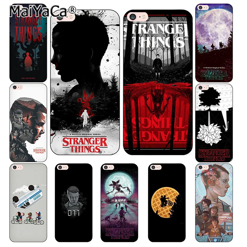 MaiYaCa Stranger Things Coque Shell Phone Case for Apple