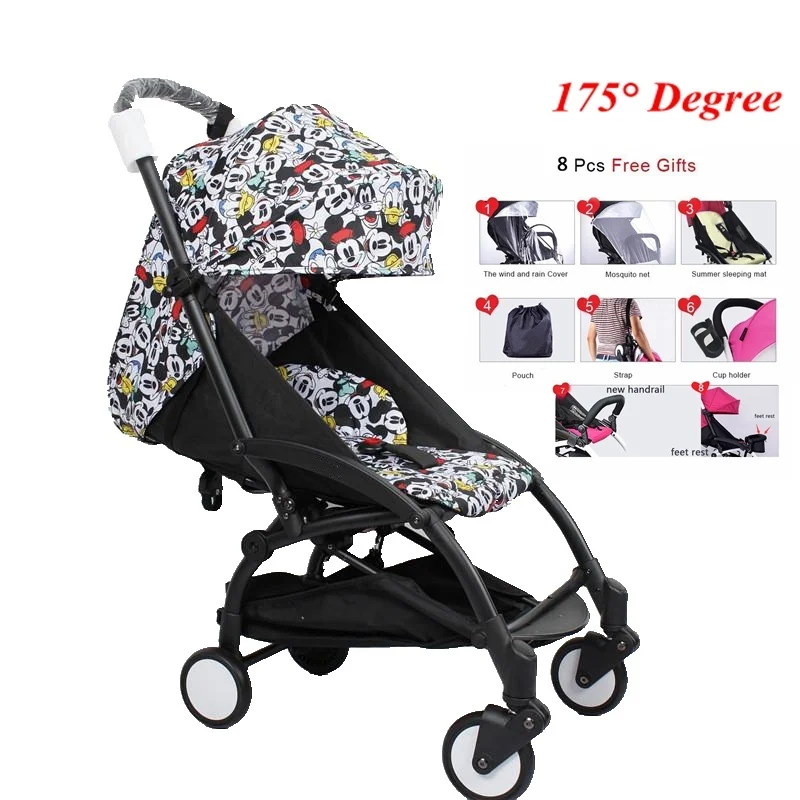 Yoya Baby Stroller 175 Degrees Portable Prams Travel Baby Car Cariage Lightweight Infant Trolley Umbrella Babyzen Yoyo Stroller