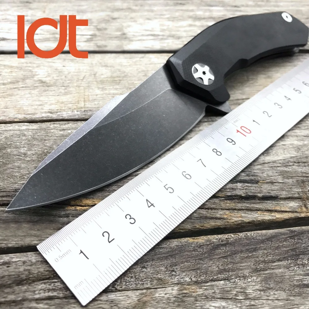 Складной нож LDT 0095 BW 9CR18MOV лезвие G10 ручка подшипник тактический кемпинг охота EDC