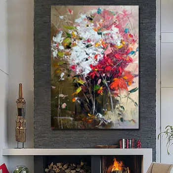 

Free shipping Abstract coloring Oil Painting on Canvas 100% Handmade Painting Pictures Decorate images Wall Decoration no frame