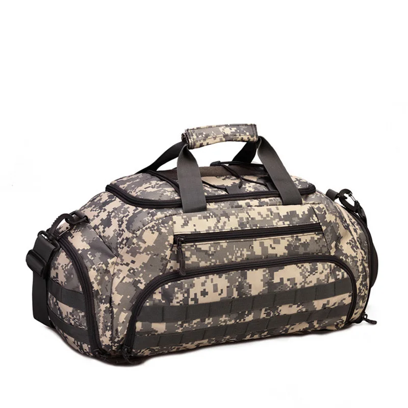 40L военный тактический рюкзак, походный рюкзак, сумка через плечо, Мужской многофункциональный рюкзак, mochila feminina - Цвет: ACU
