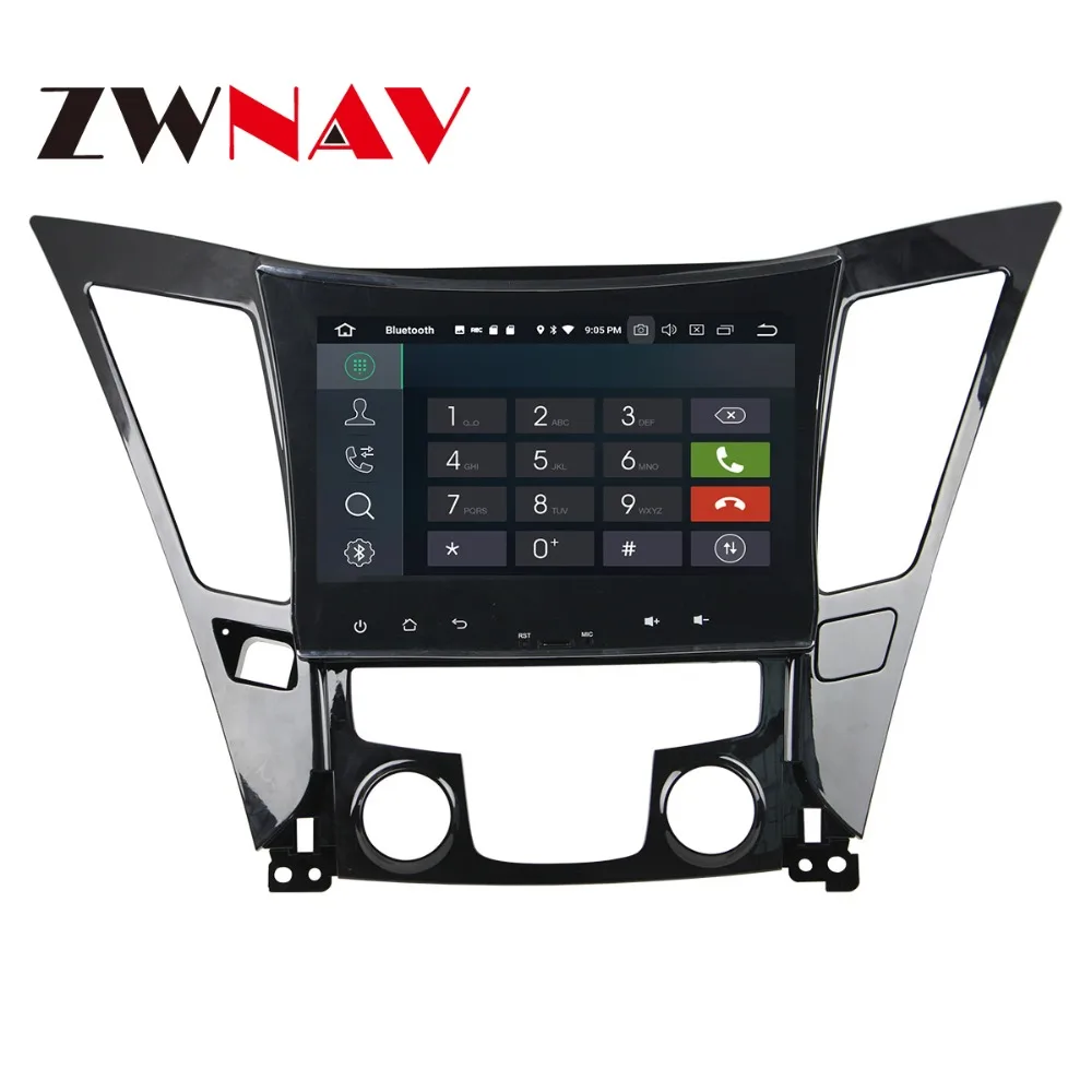 Perfect Android 8 4+32G Car DVD Player GPS navigation For Hyundai SONATA 2011-2013 head unit multimedia player tape recorder 5