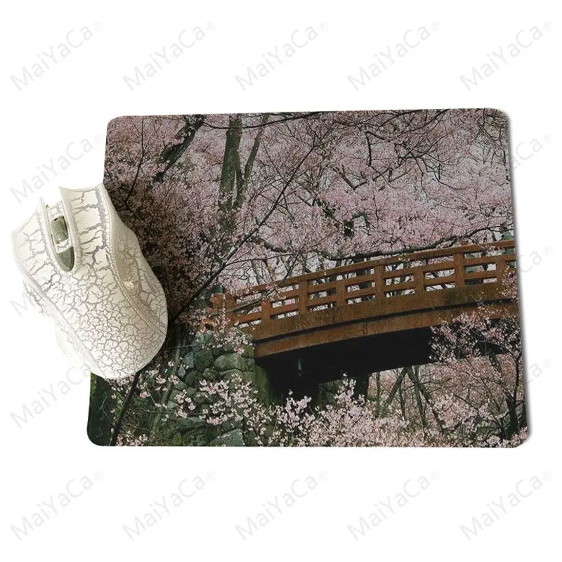 MaiYaCa дизайн Sakura Комфортный коврик для мыши игровой коврик для мыши размер для 180*220 200*250 250*290 дизайн коврик для мыши