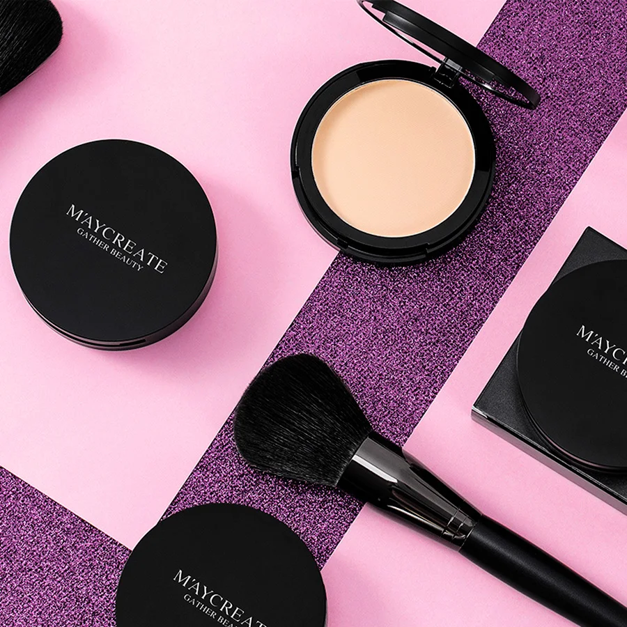 

Maycreate Matte loose Powder Face Oil Control Cosmetics Brighten Face Powder Make Up Mineralize Skin Care Cover Face Cream