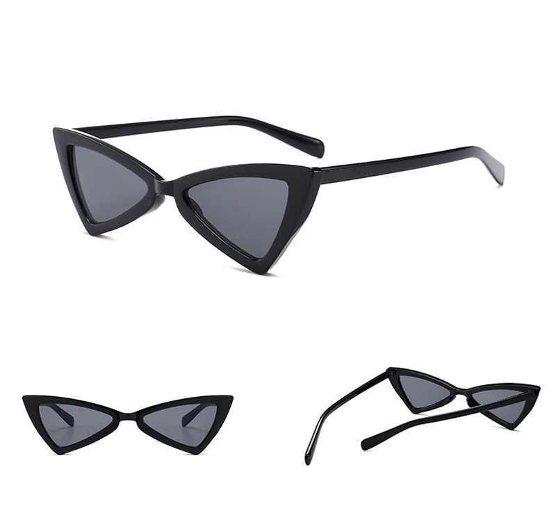 cat eye triangle sunglasses 900012 details (3)