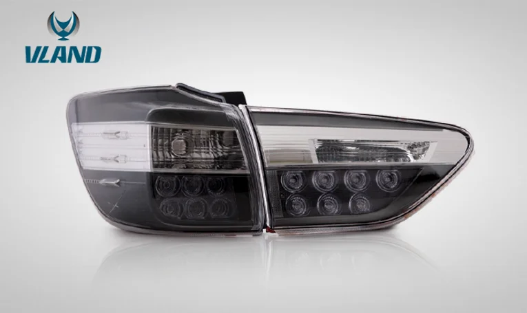Автомобильный задний светильник VLAND от производителя для желаний, светодиодный задний светильник 2009-2012 2013 для желаний, задний фонарь с DRL+ Реверс+ тормоз