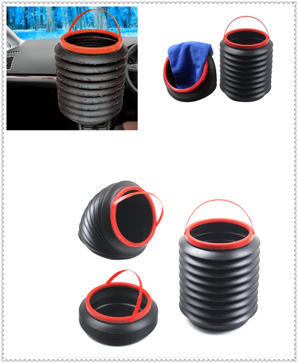 

Auto parts 4L multi-function foldable storage barrel debris finishing for Audi I Ah Ah A8 A3 A4 A6 A5 Q7 R A3 3-Door