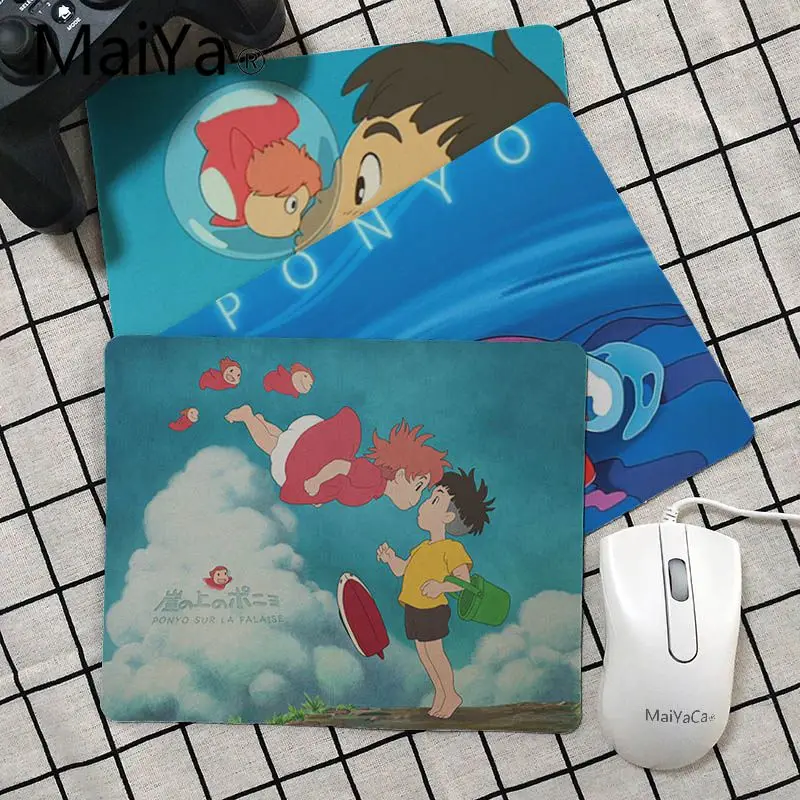 

Maiya High Quality Ponyo on the Cliff gamer play mats Mousepad Smooth Writing Pad Desktops Mate gaming mouse pad