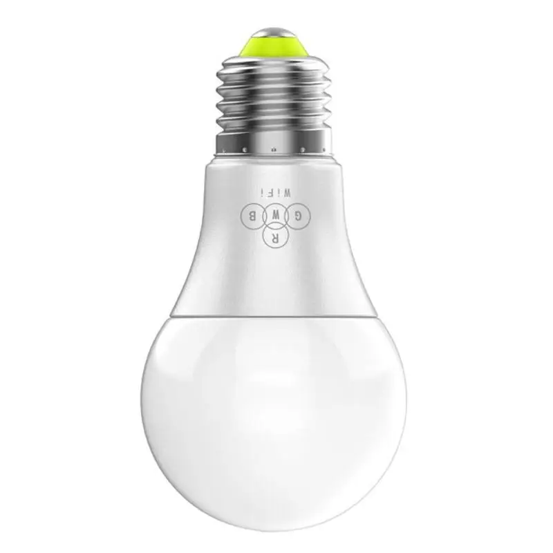 E27 wifi-патрон, умный свет лампы 4,5 W WI-FI умная лампочка 40 м RGB лампа с пультом ДУ голос дистанционного Управление