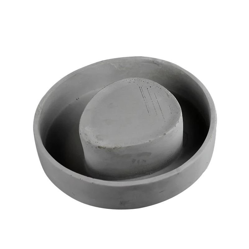 

Handmade Silicone Concrete Mold for Flower pot Cement Planter Mould Home Decoration Tool