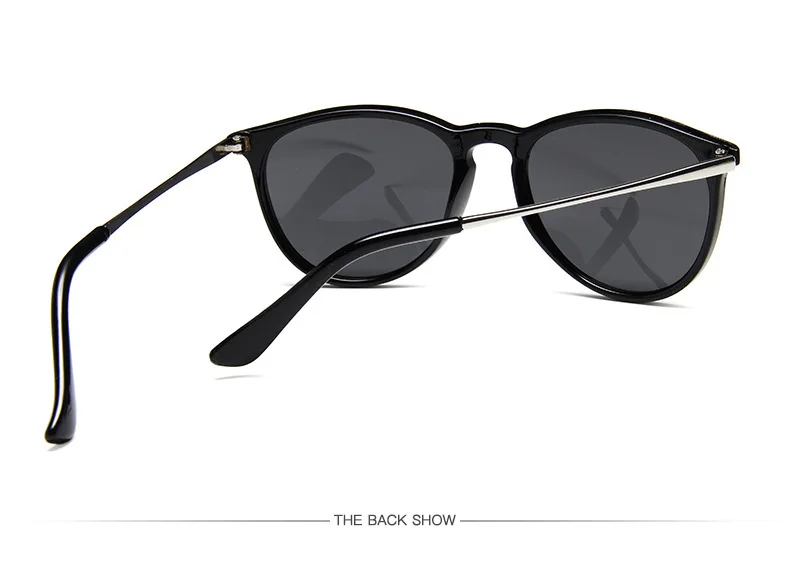 Oulylan, винтажные Круглые Солнцезащитные очки для мужчин и женщин, Ретро стиль, фирменный дизайн, Металлические оттенки, солнцезащитные очки, черные, коричневые очки в леопардовой оправе