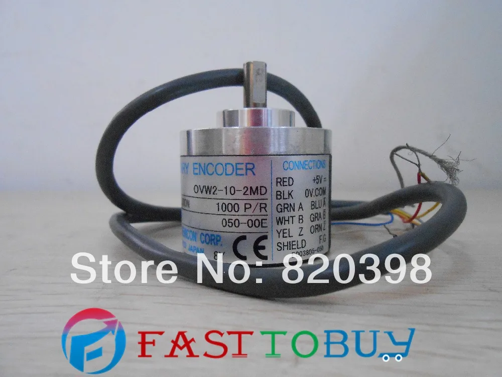 

OVW2-10-2MD NEMICON encoder 1000p/R new inbox