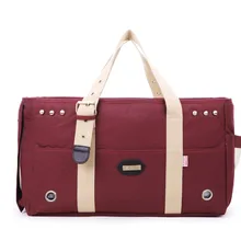 Цвет красный Pet Carrier тотализатор вокруг города Pet Carrier Портативный Сумочка для собак Сумка для собак для наружной Путешествия Прогулки походы