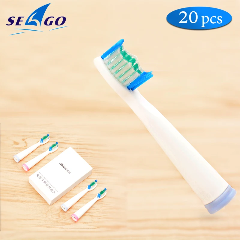 

Seago Sonic electirc toothbrush heads 12 pcs high quality Dupont teeth brush head rotating tooth brush Quality Guarantee !