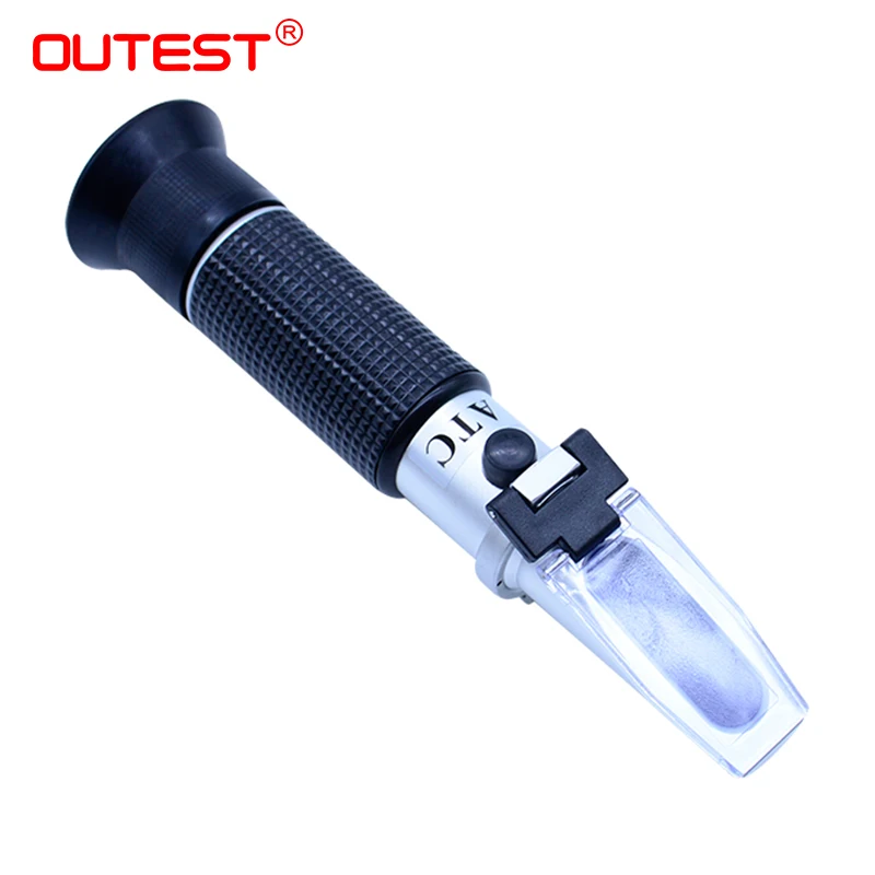 

OUTEST ATC Sugar Meter Refractometer brix Analyzers alcoholometer auto refratometro beer honey antifreeze salinity milk Meter