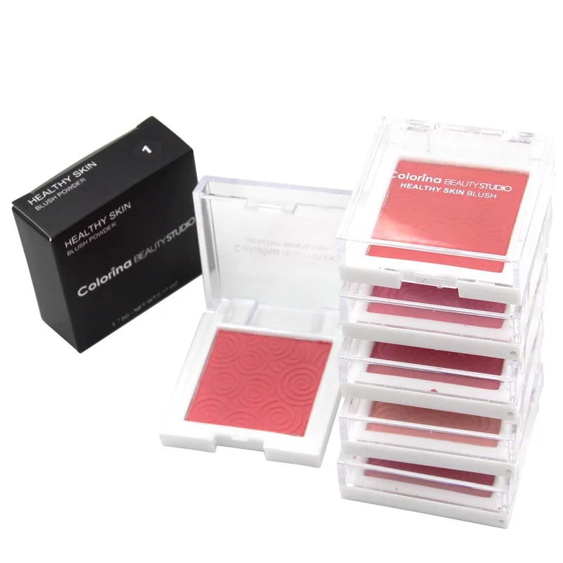 2019 New Hot Blush Powder Waterproof Smudge-Proof Long Lasting Multicolor Blusher Makeup Cosmetic