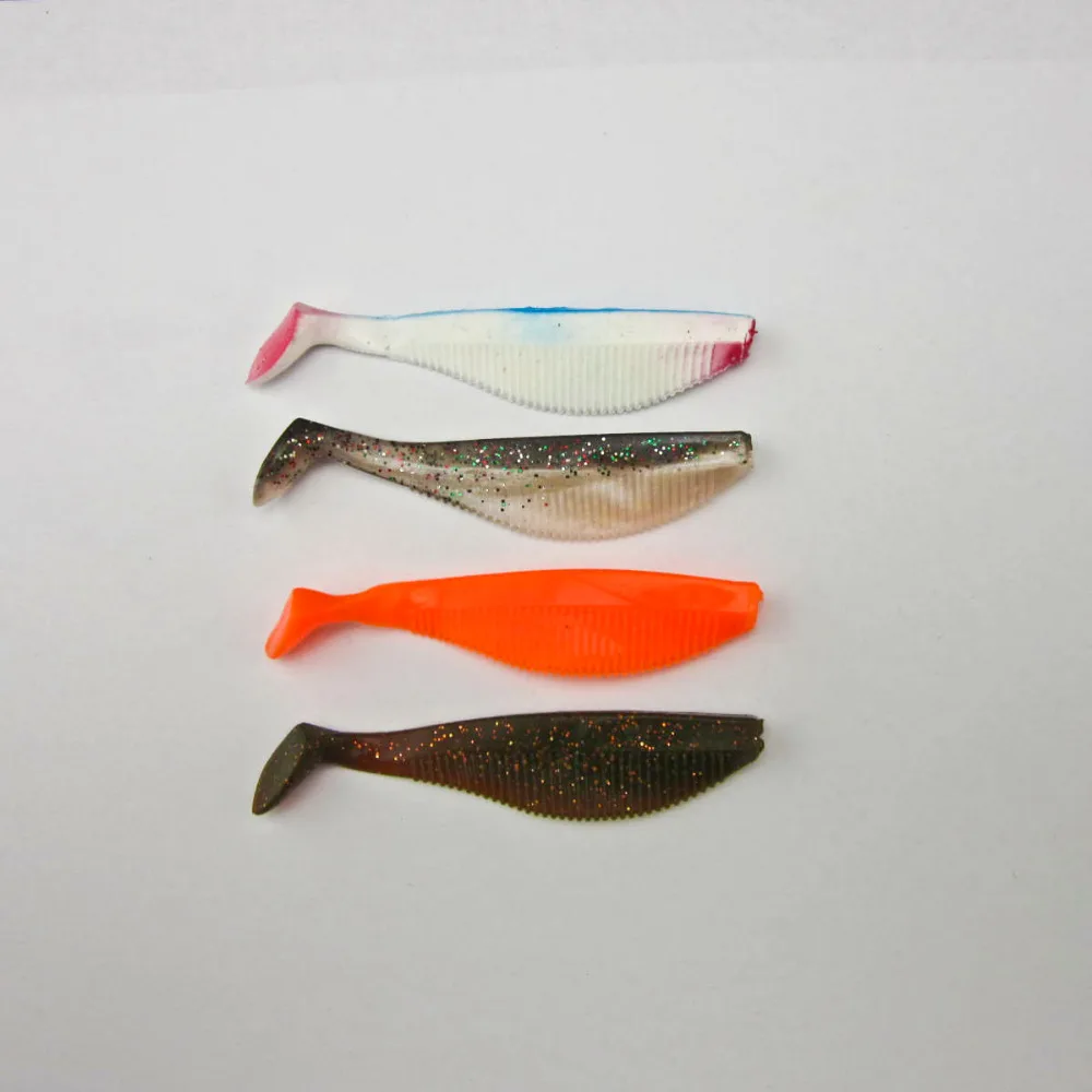 THKFISH Soft Plastic Swimbait Paddle Tail Lue Fo Bass Tout
