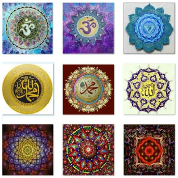 

ArtBack Diamond Embroidery 5D DIY Diamond Painting Mandala religious Diamond Painting Rhinestone Cross Stitch Decoration Mandal
