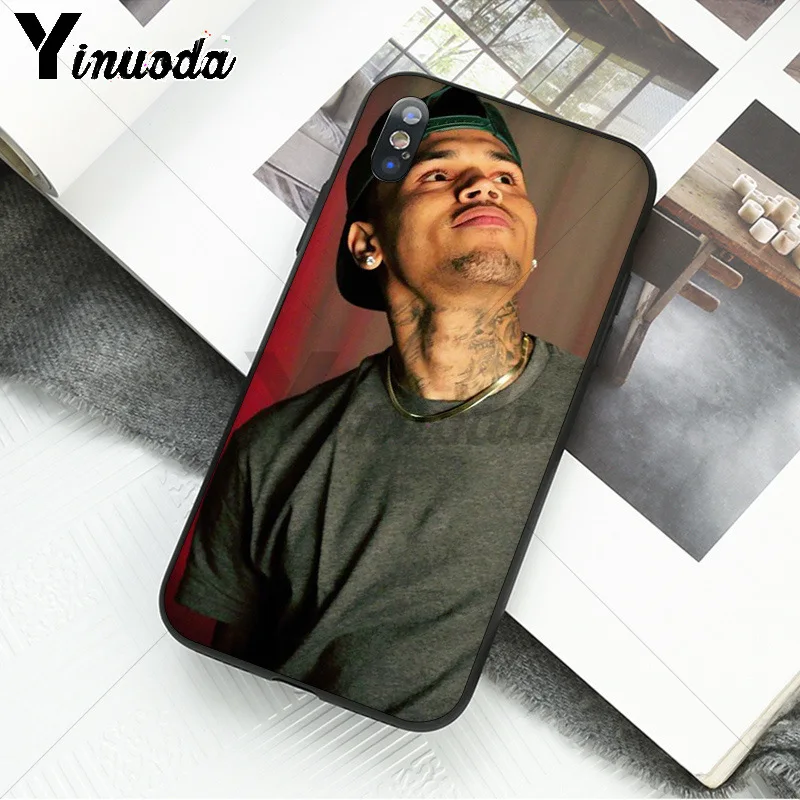 Yinuoda Chris Brown Breezy High Quality Phone Accessories Case for Apple iPhone 8 7 6 6S Plus X XS MAX 5 5S SE XR Cellphones