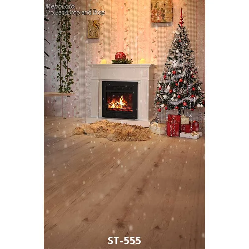 

Christmas Theme photography backgrounds Vinyl cloth Photography Backdrops computer printing backdrops for photo studio ST-555