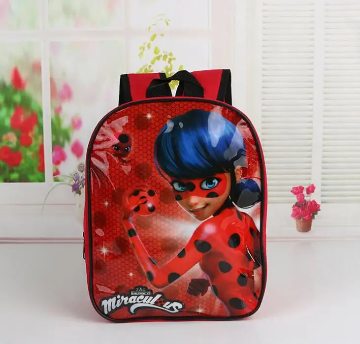 

New Cartoon Mochilas Infantil Trolls Kids Schoolbag Baby Girls Lovely Kindergarten backpacks Miraculous Ladybug Children bag
