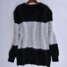 Новые мужские трикотажные норки кашемировый свитер Мужская мода o-образным вырезом пуловеры