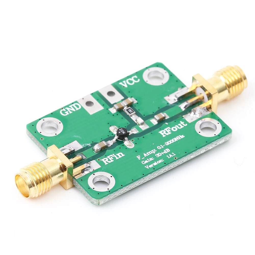 0.1-2000MHz 30dB Low Noise RF Amplifier LNA Broadband Module Receiver J5D2
