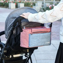 Аксессуары для колясок коляска Органайзер подвесная сумка для подгузников большого Ёмкость путешествия рюкзак для мам коляска корзина детские сумки