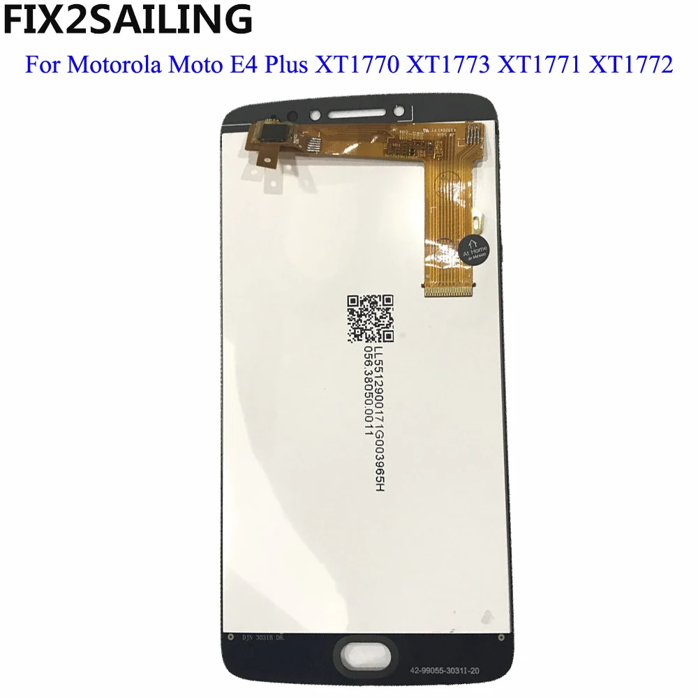 

LCD E4 Plus For Motorola Moto E4 Plus XT1770 XT1773 XT1771 XT1772 100% Working LCD Display Touch Screen Digitizer Assembly