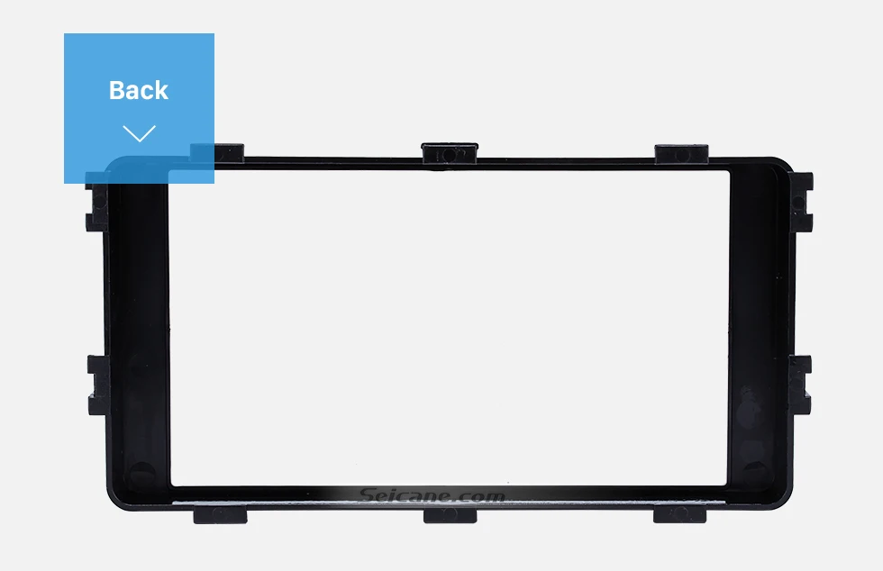 Seicane Fantastic Double Din 2015 Mitsubishi Pajero Sport Triton Car Radio Fascia Trim Dash CD Installation Kit Frame Panel