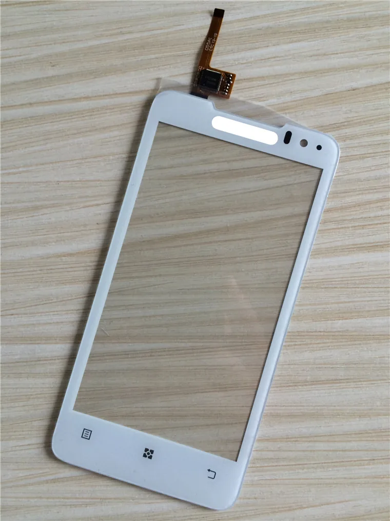 Сенсорный экран дигитайзер стеклянная панель для lenovo P770 белый