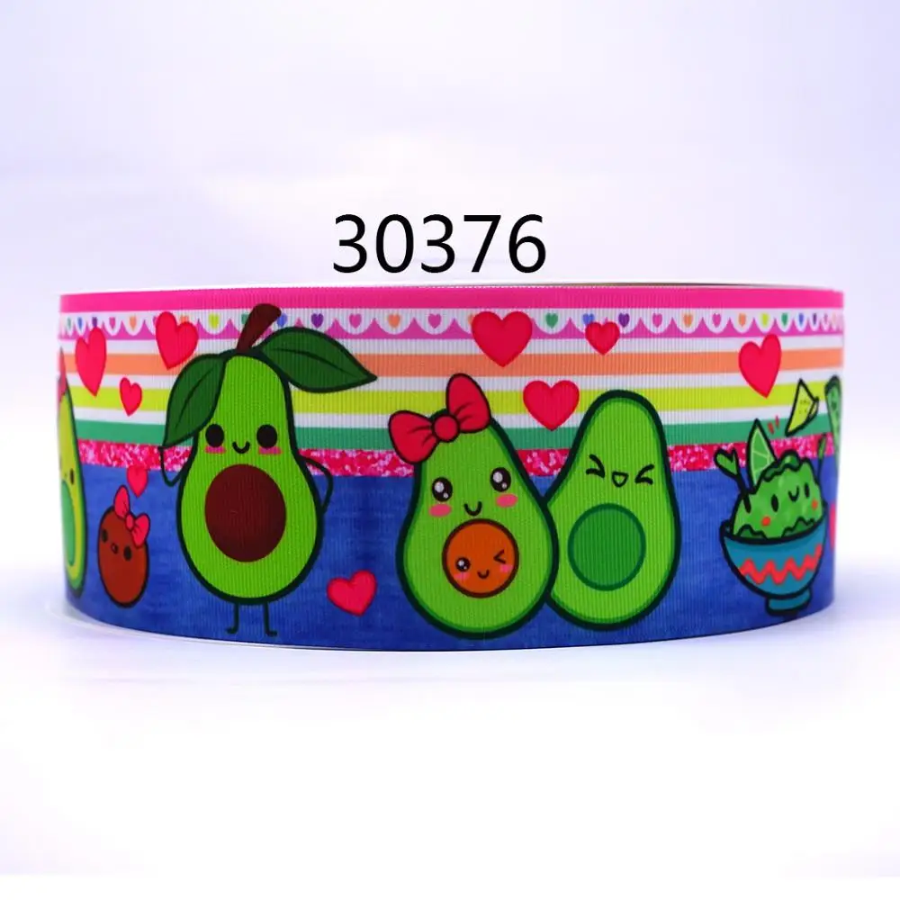 50 ярдов Цветок напечатанный grosgrain ленты 30435