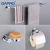 Gappo Bathroom Accessories Towel Bar Paper Holder Double Toothbrush Holder Bath towel back Towel ring Bathroom Sets ► Photo 2/6