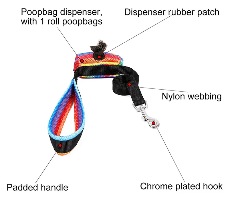 Dog Harness with Leash Set  (14)