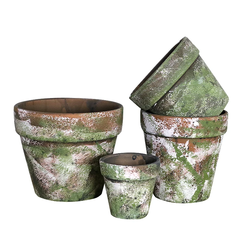 Red pottery flowerpot simple ceramic planter green plant ancient moss pot plant flowerpot aerated moss flowerpot flowerpot moss Red pottery flowerpot simple ceramic planter green plant ancient moss pot plant flowerpot aerated moss flowerpot flowerpot moss