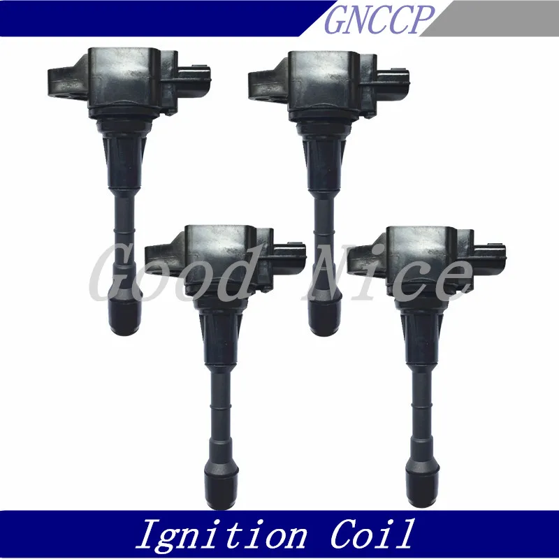 4 PCS IGNITION COIL for NISSAN 370Z 09 13 Infiniti FX37 G37 M37 3.7L
