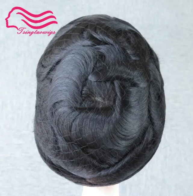 Высокое качество швейцарское кружево спереди с тонким моно мужской парик Versalte бренд, кружево спереди натуральные волосы французское кружево