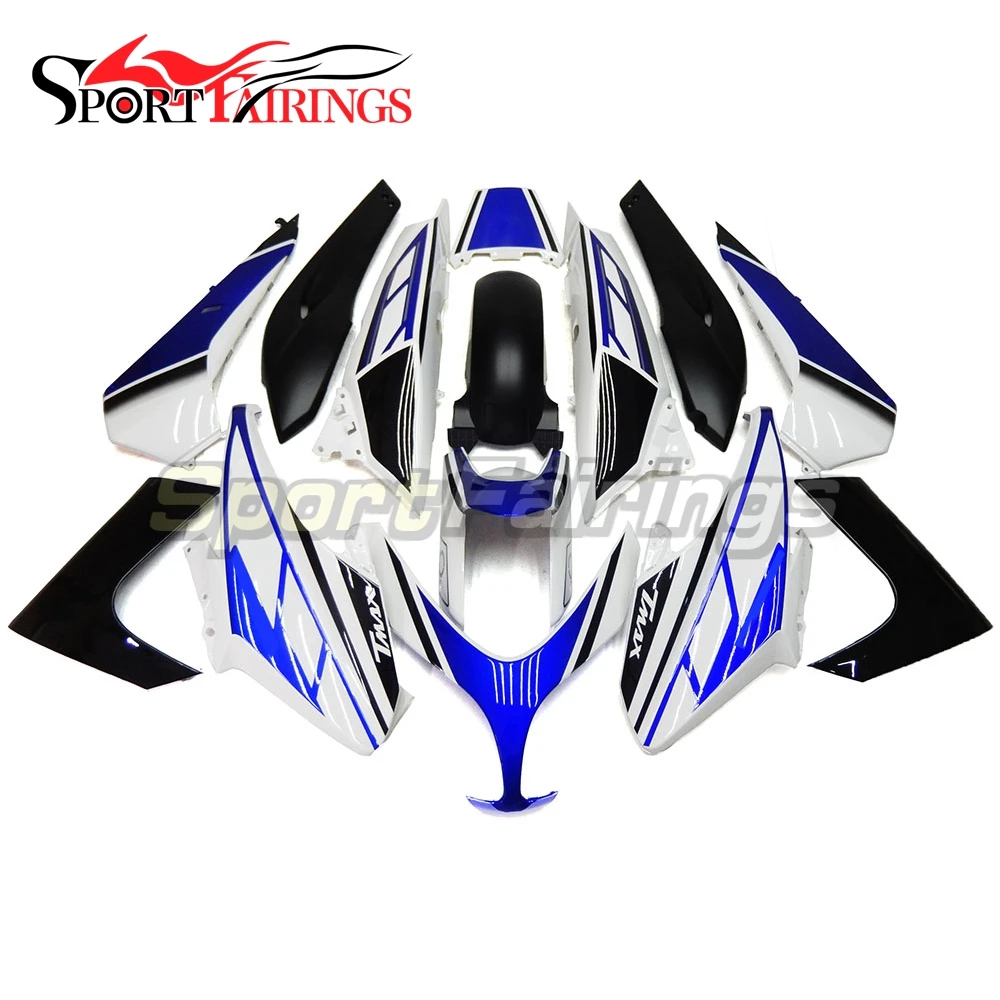 

Blue White Black ABS Injection Fairings For Yamaha TMAX 500 XP500 T-MAX 08 09 10 11 Complete Motorcycle Fairing Kit Plastic New